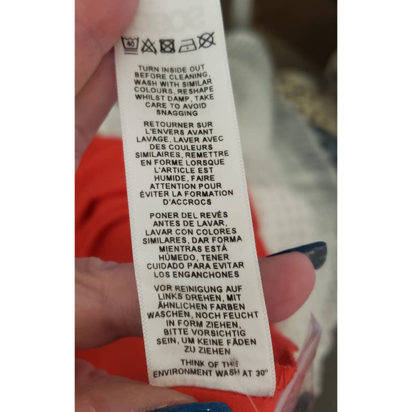 ASOS Maternity button front frill sleeve wide leg jumpsuit with cut out back - Picture 11 of 14